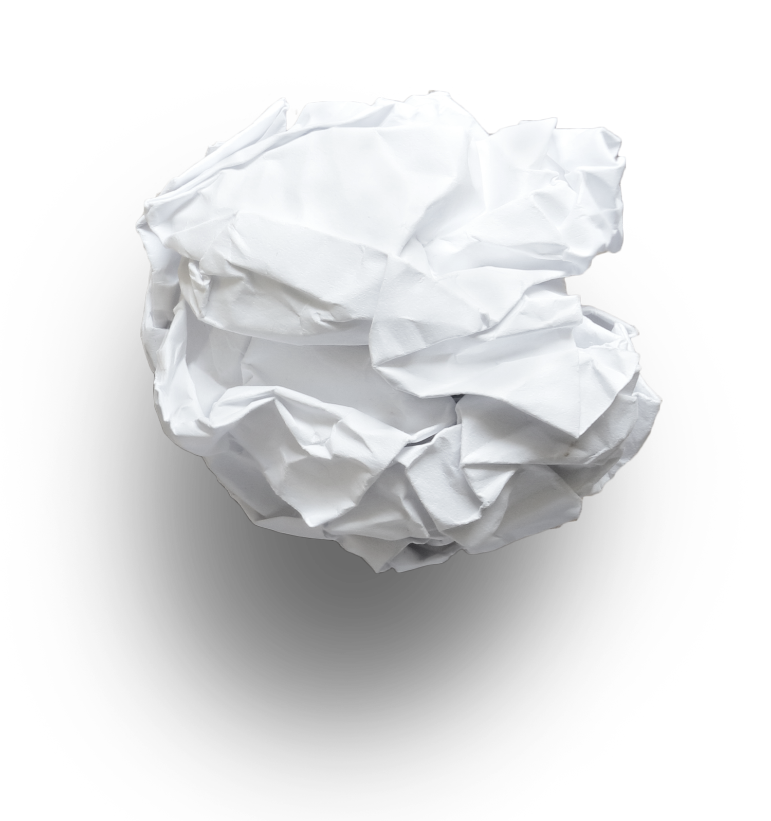 Forget the crumpled balls of paper